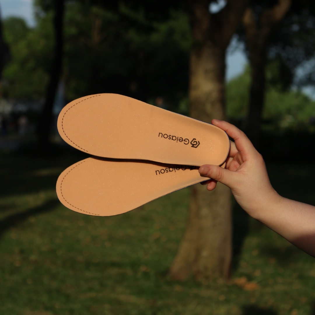 Geiasou Ergonomisch Orthopädische Einlegesohlen für Alle Schuhe