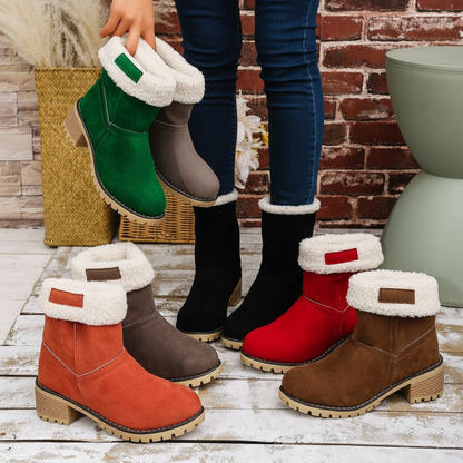 Almira Winter Stiefelette mit Absatz & 2in1 Design