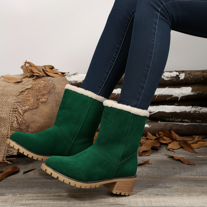 Almira Winter Stiefelette mit Absatz & 2in1 Design