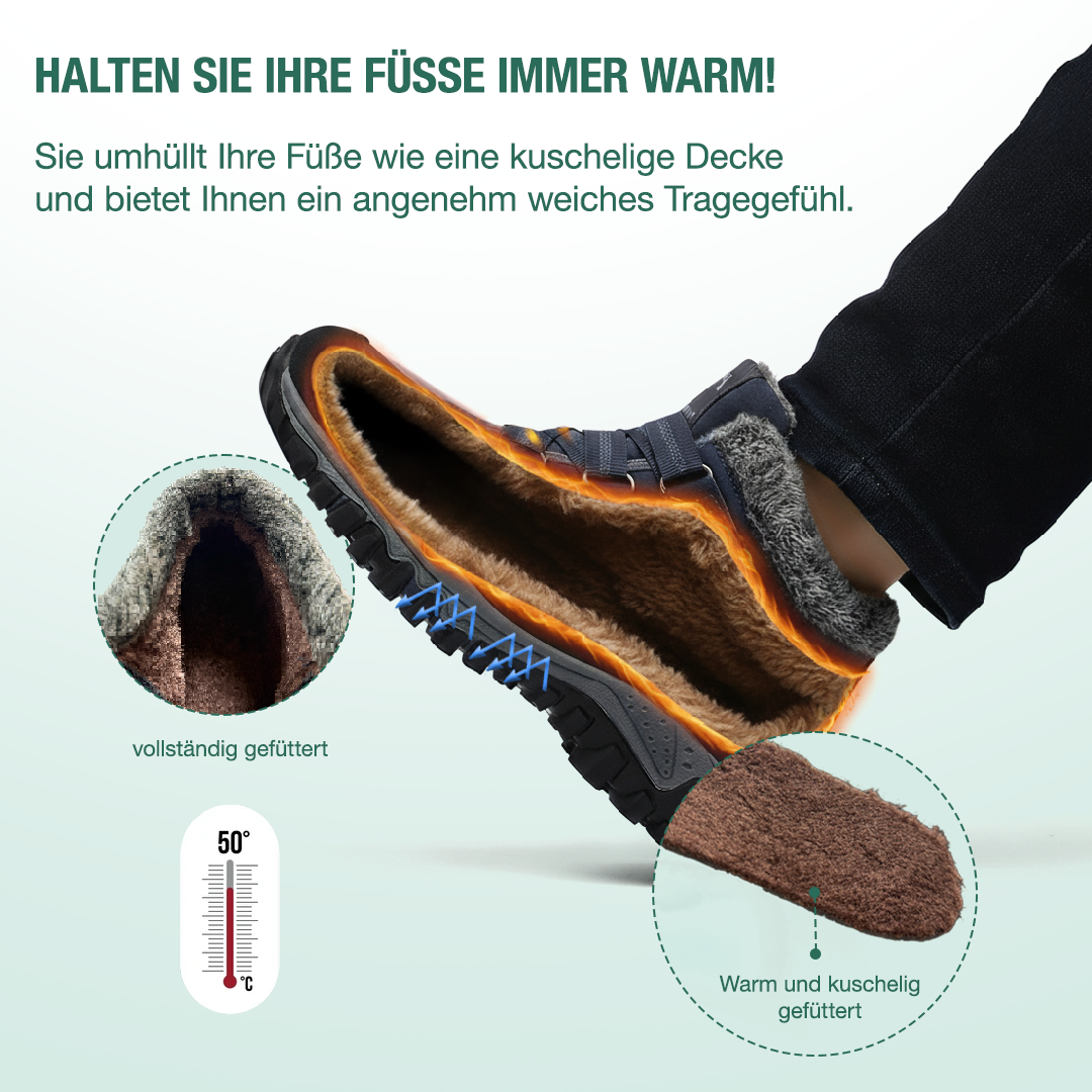 Solvema Orthopädische Winterschuhe - Blau