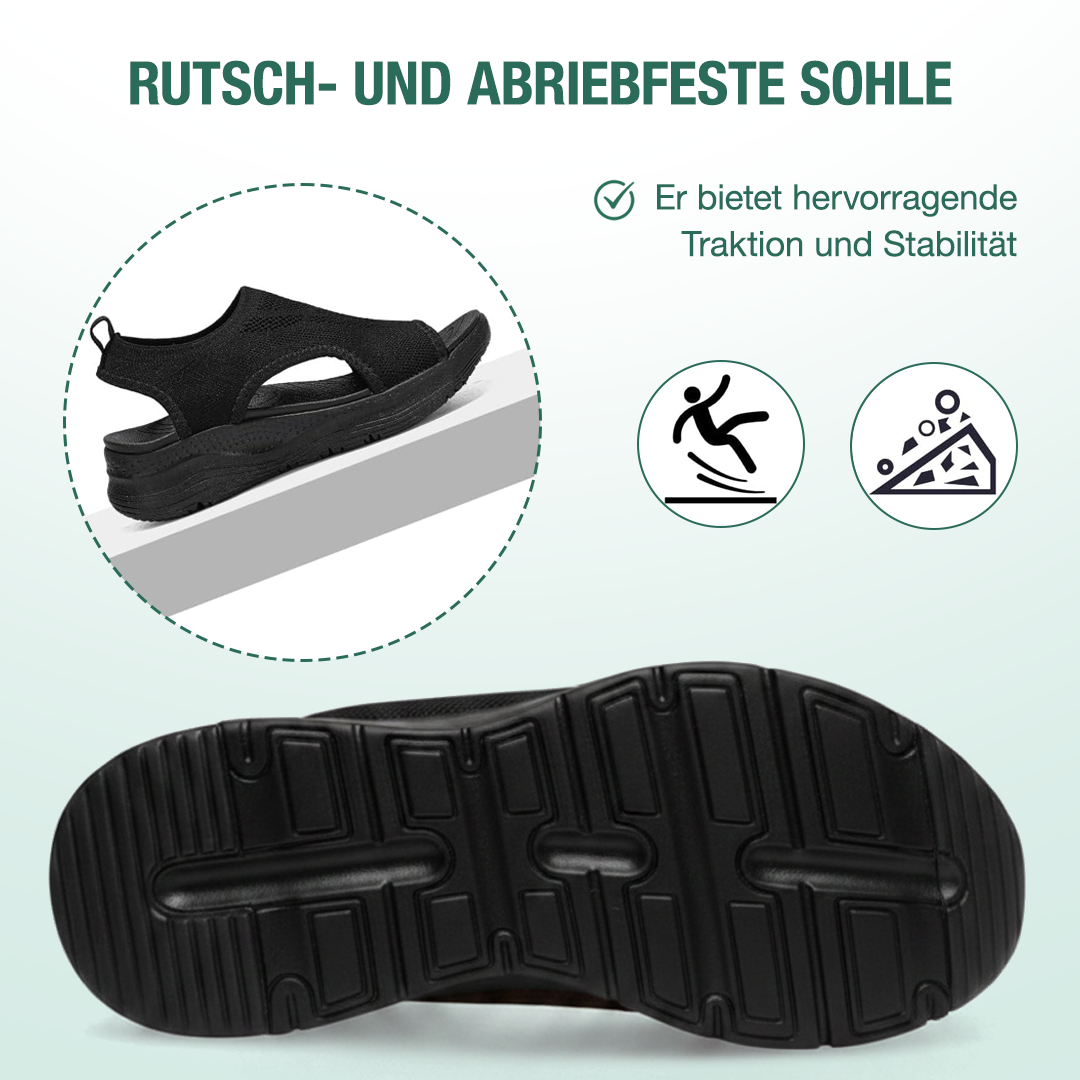 Sanavita Orthopädische Sandalen - Schwarz
