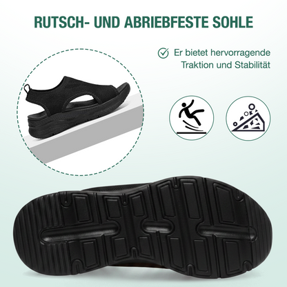 Sanavita Orthopädische Sandalen - Schwarz