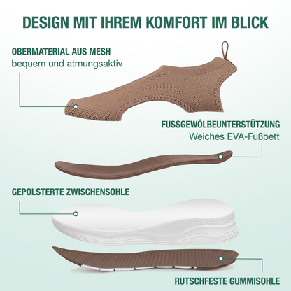 Sanavita Orthopädische Sandalen - Braun
