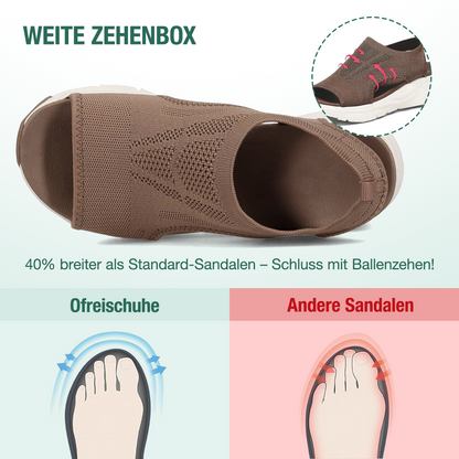 Sanavita Orthopädische Sandalen - Braun