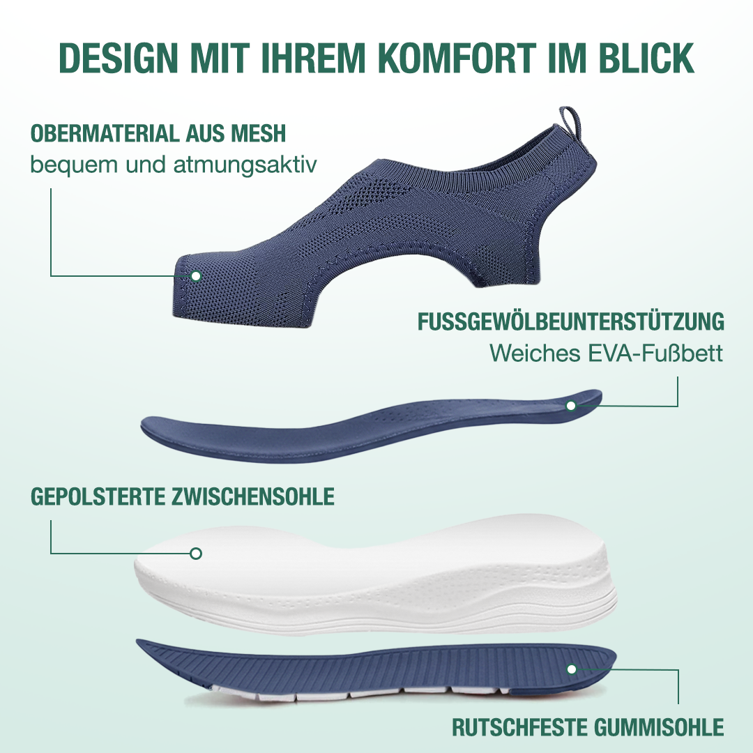 Sanavita Orthopädische Sandalen - Blau