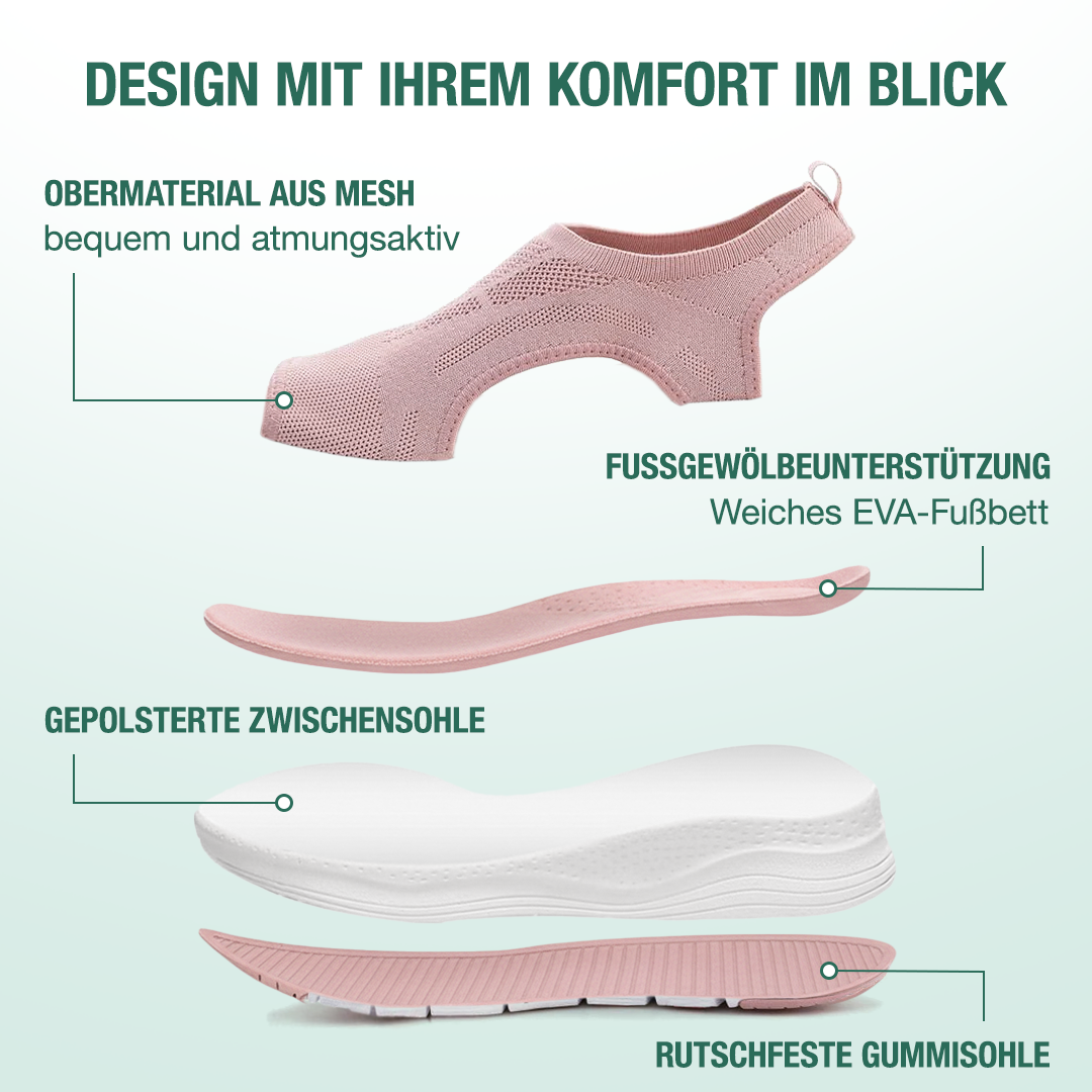 Sanavita Orthopädische Sandalen - Rosa