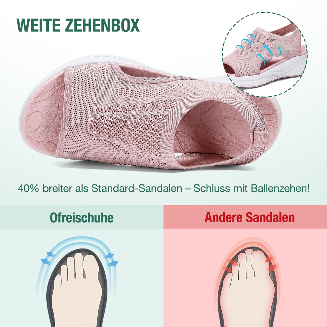 Sanavita Orthopädische Sandalen - Rosa
