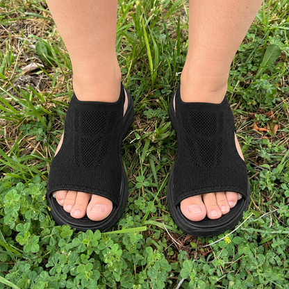 Sanavita Orthopädische Sandalen - Schwarz
