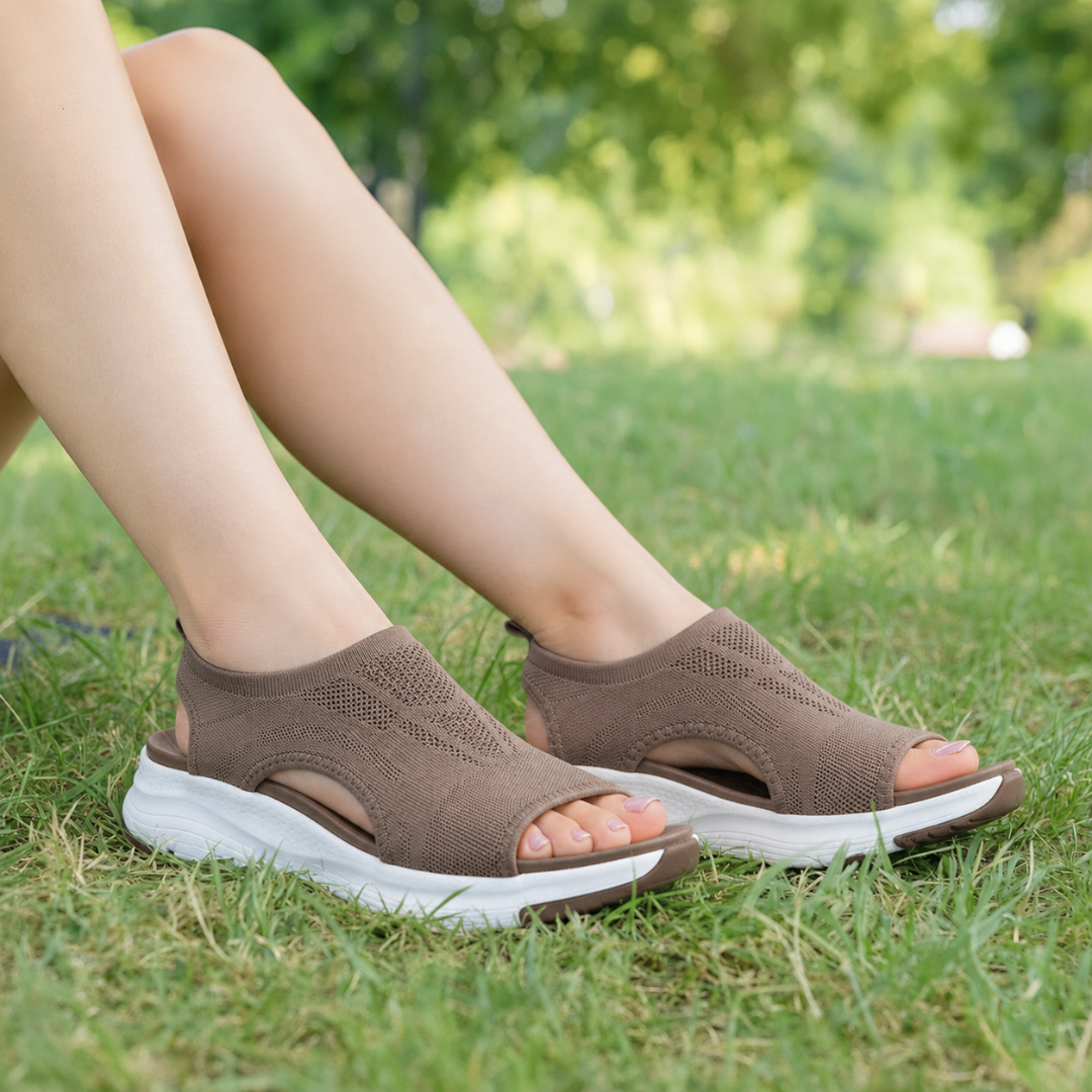 Sanavita Orthopädische Sandalen - Braun
